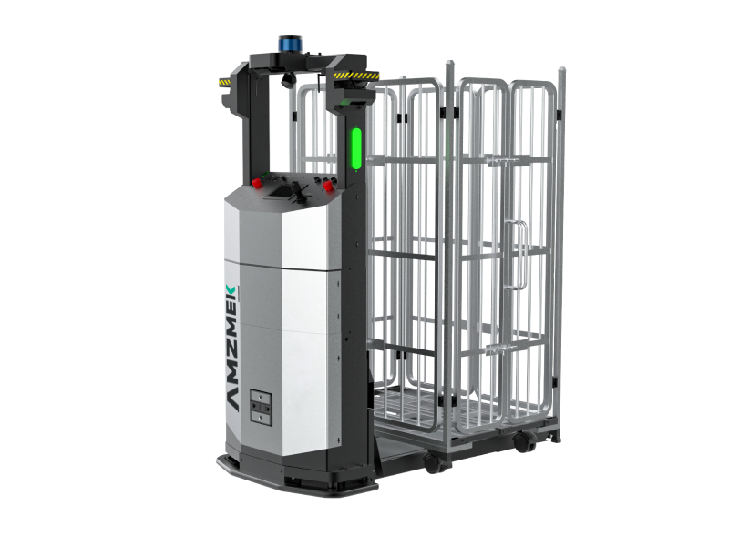 AMZMEK LOONG RC 全向自主移动机器人料笼搬运系统